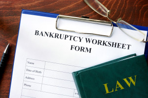 Bankruptcy worksheet form