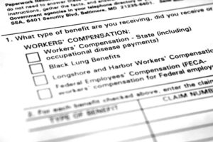 An image of the complicated paperwork required for workers comp appeals